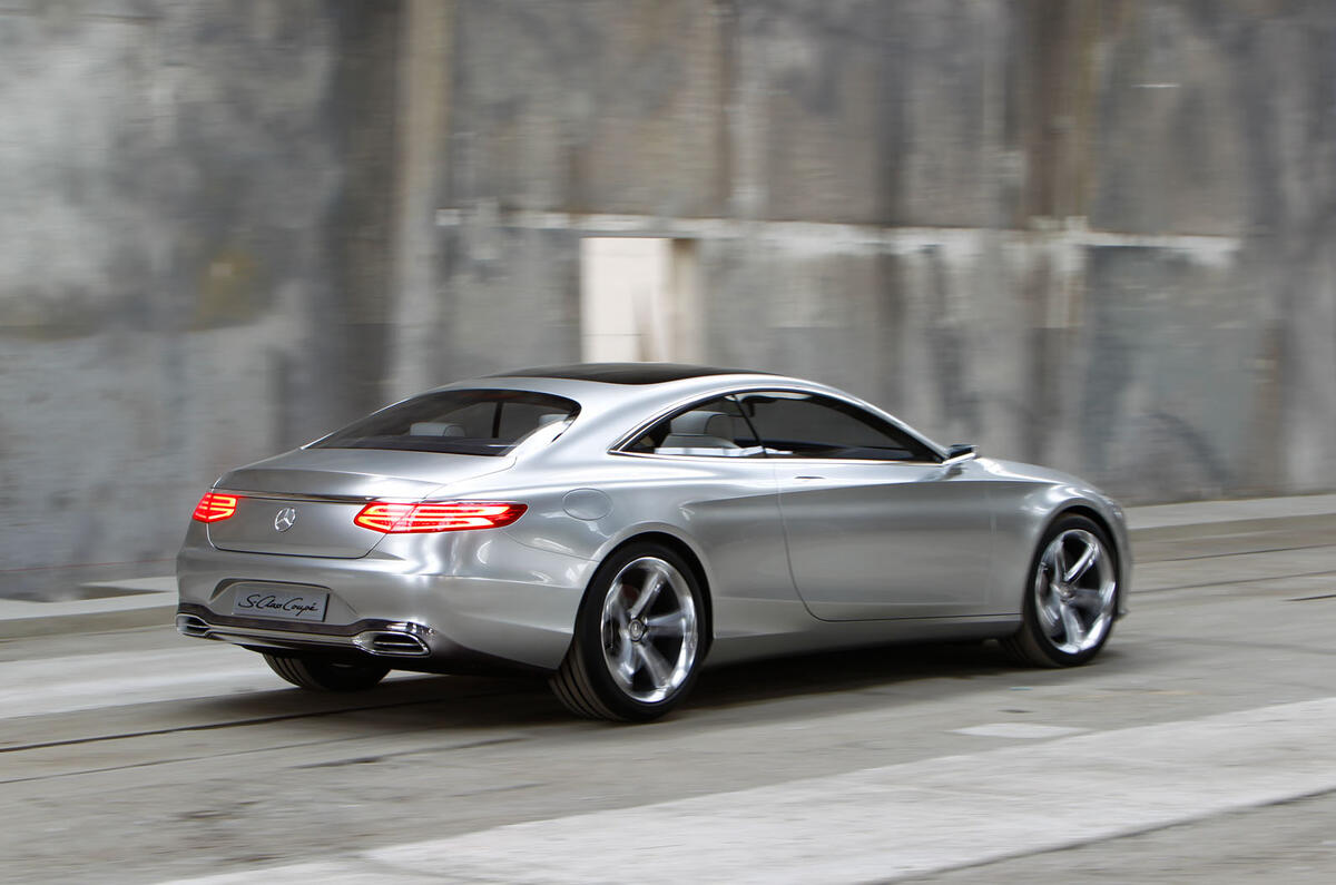 Mercedes' S-class coupe concept 'very close' to production car