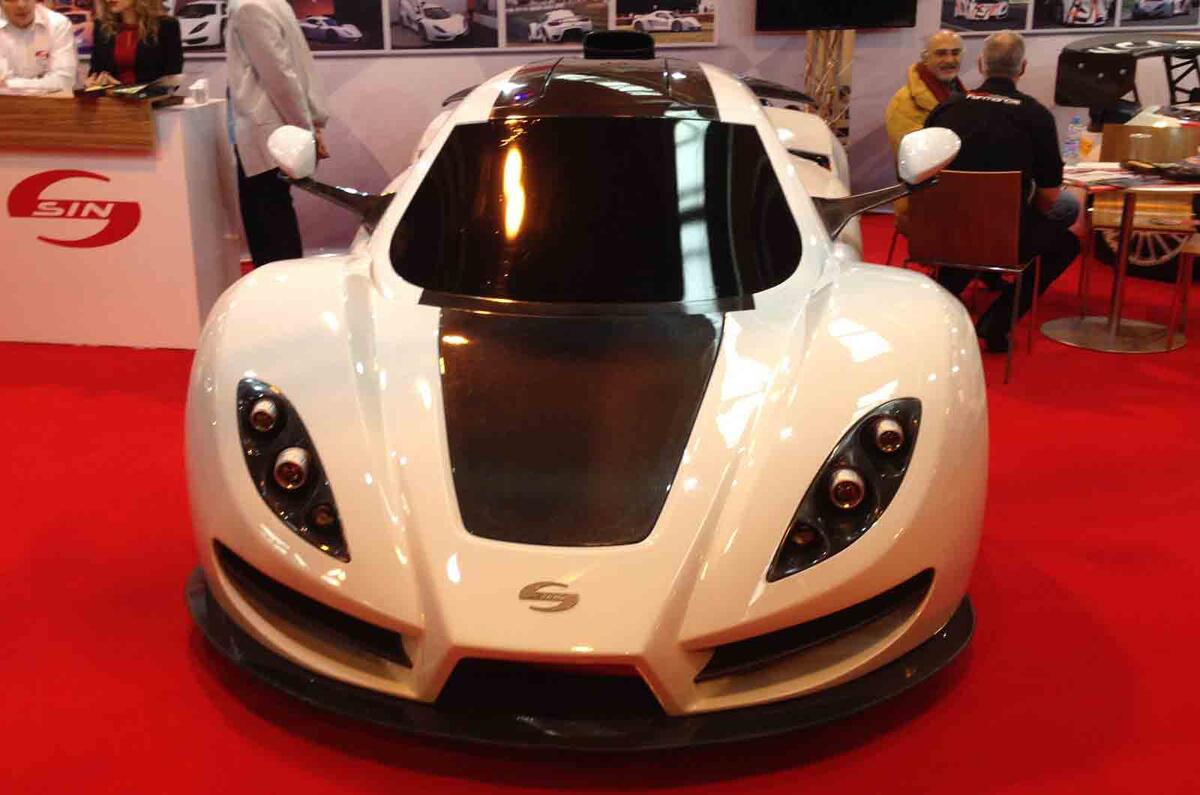 Sin R1 road car gets Autosport International debut Sin R1 road car gets Autosport International debut