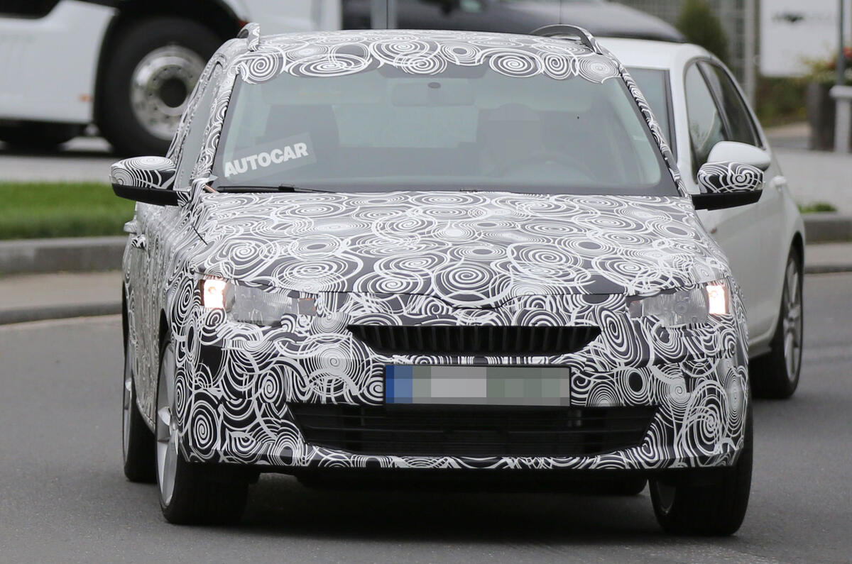 no title Skoda Fabia estate enters final development ahead of Paris reveal