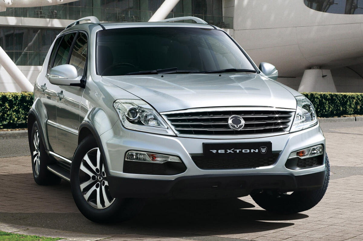 no title SsangYong Rexton W to cost £21,995