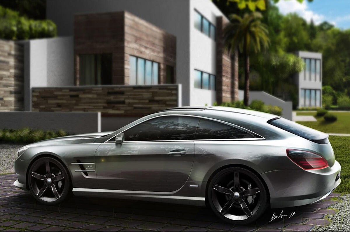 Studiotorino designs Mercedes SL shooting brake
