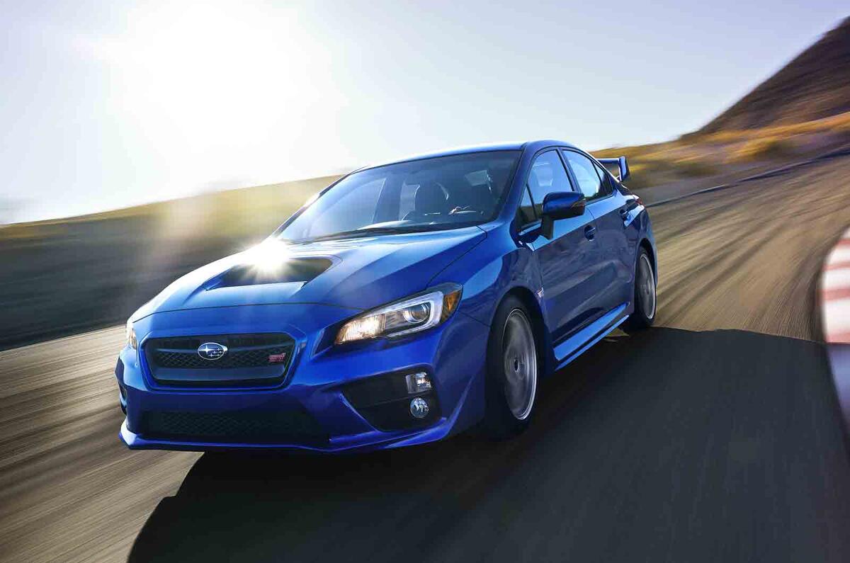 no title Subaru WRX STI for Detroit premiere