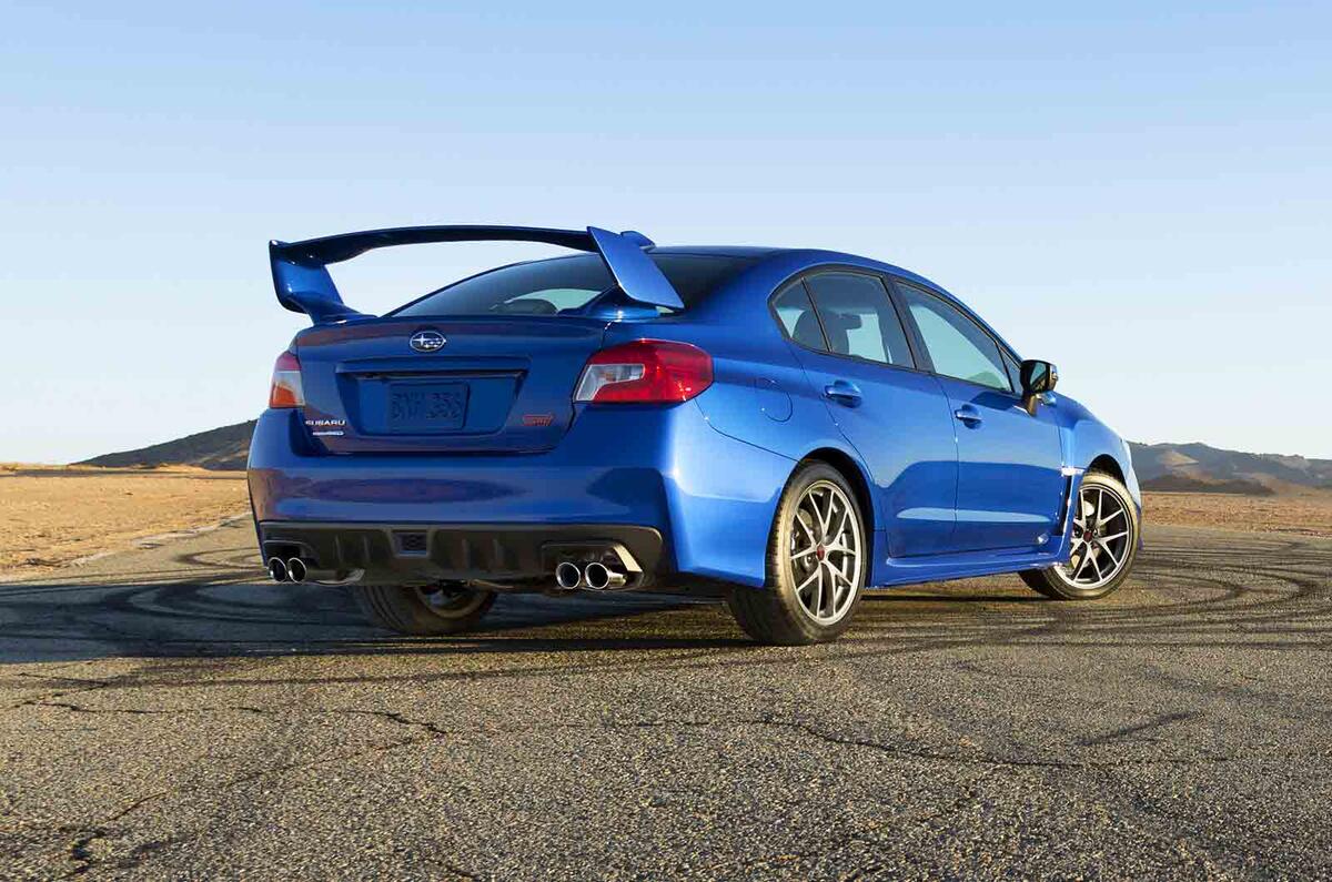 no title Subaru WRX STI for Detroit premiere