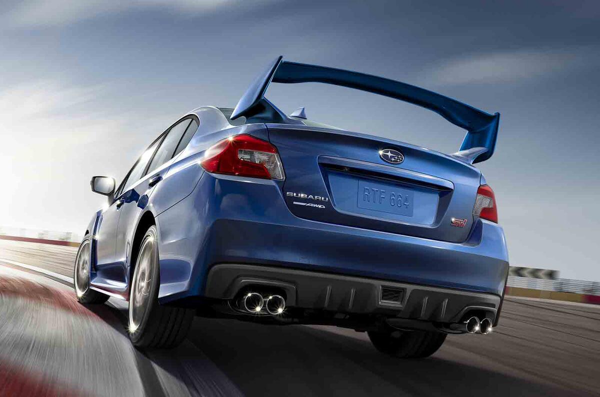 no title Subaru WRX STI for Detroit premiere