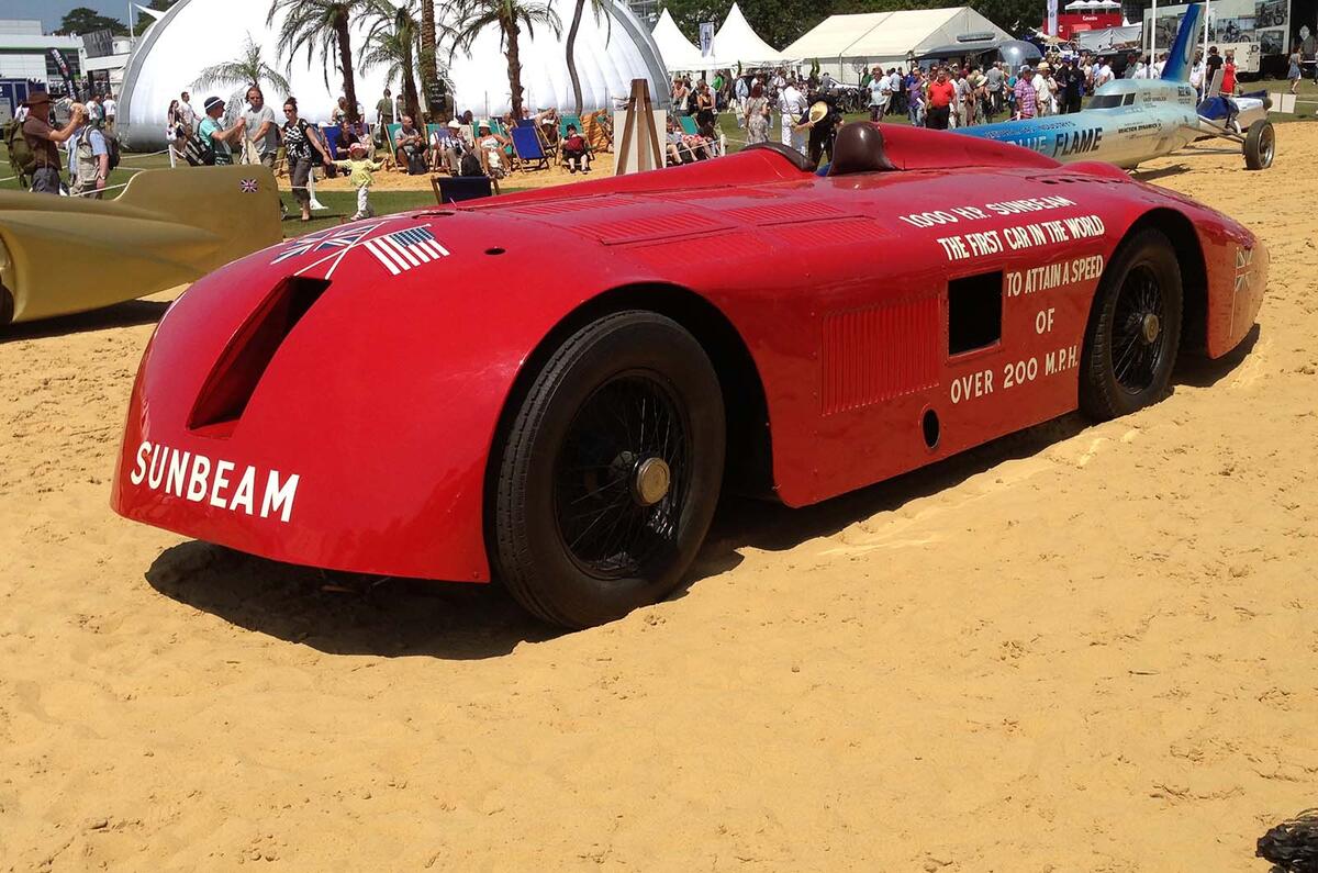 Land Speed Record holders at Goodwood