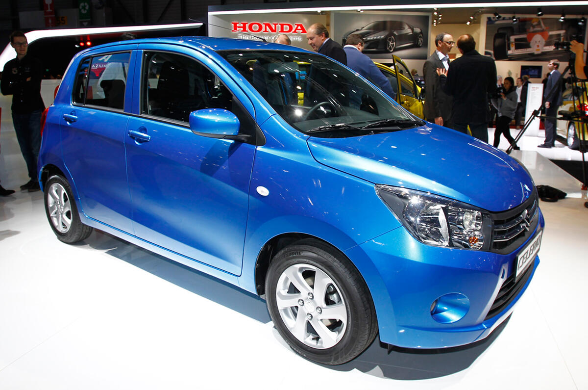 European launch for Suzuki Celerio budget city car 