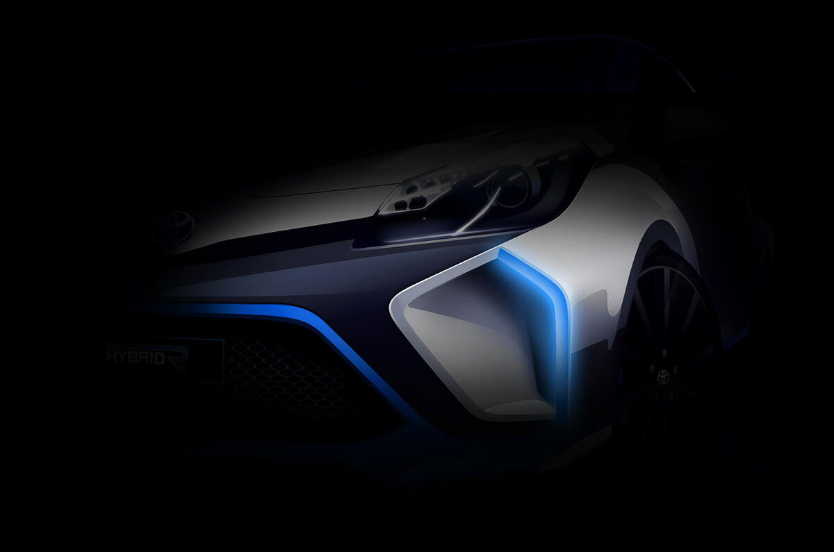 Hybrid Toyota Yaris concept set for Frankfurt reveal
