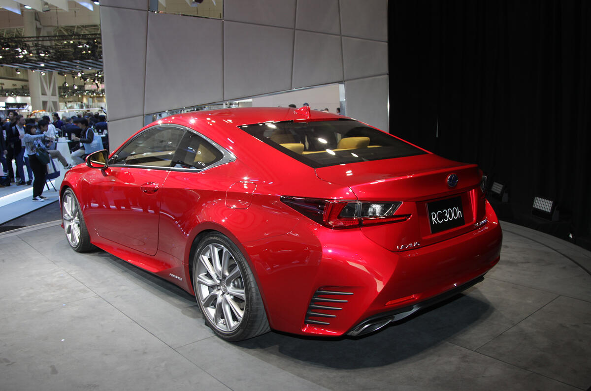 Tokyo motor show 2013: Lexus RC coupé
