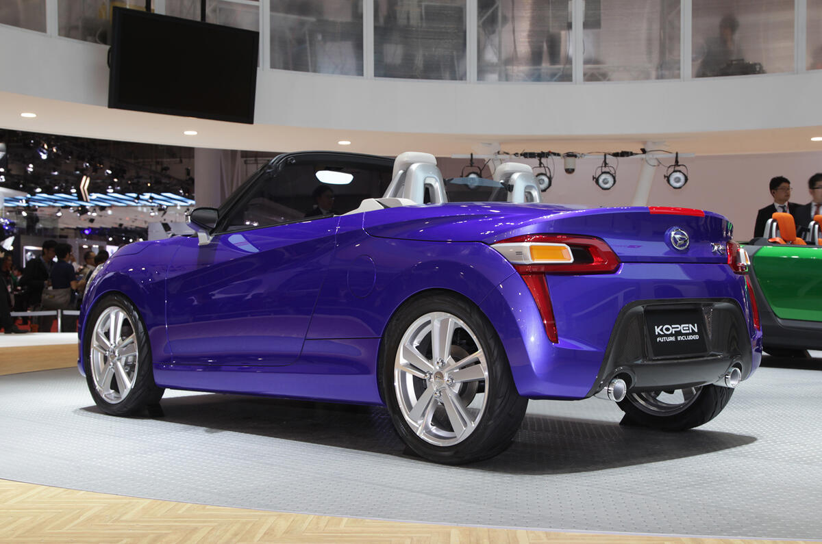 Tokyo motor show 2013: Daihatsu Kopen concept