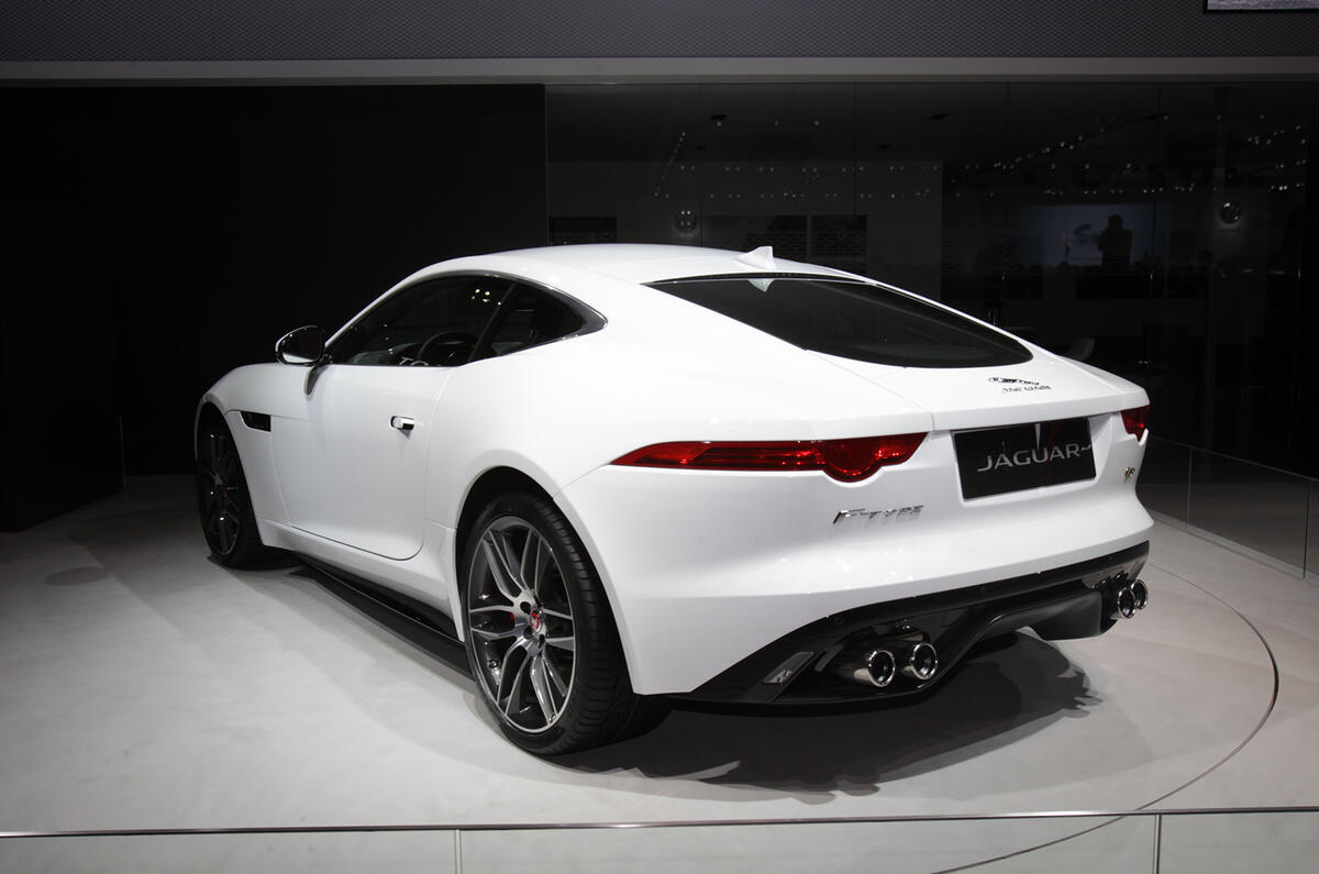 Jaguar F-type coupe revealed