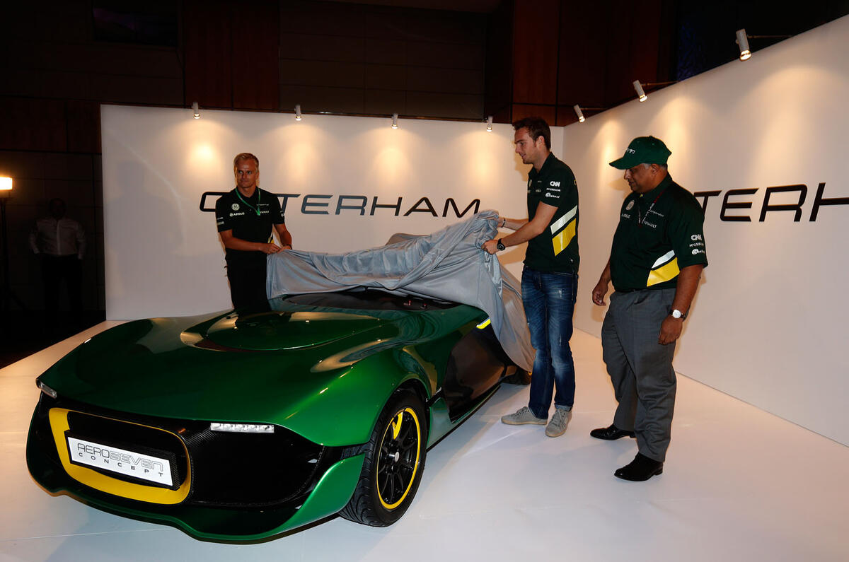no title Caterham boss plans bold model offensive