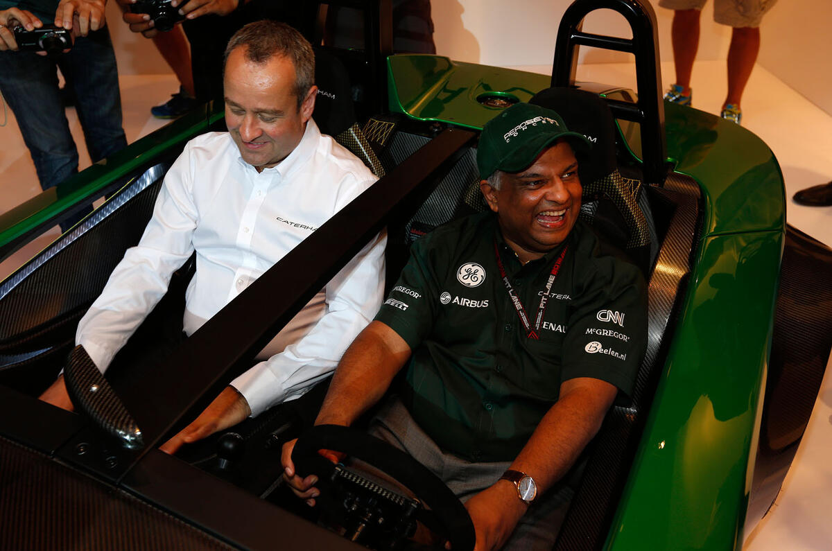 no title Caterham boss plans bold model offensive