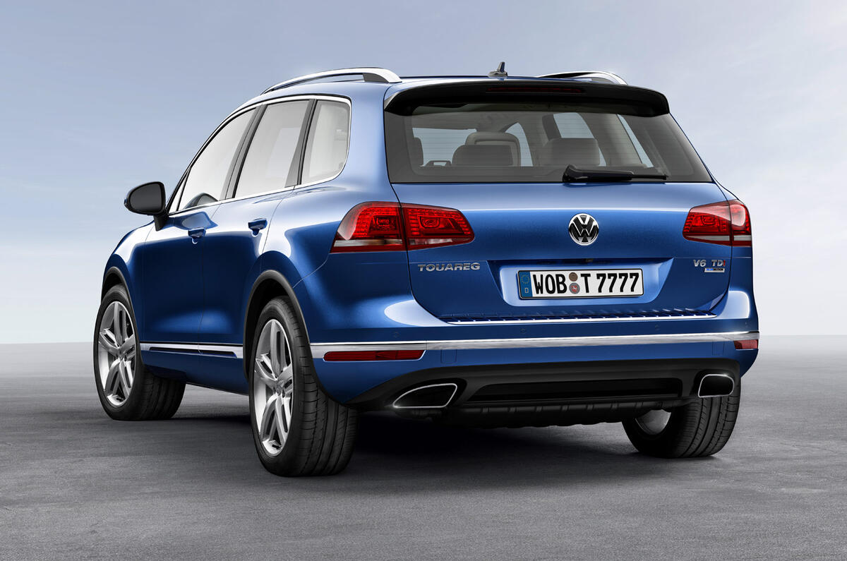no title Volkswagen Touareg revisions focus on economy