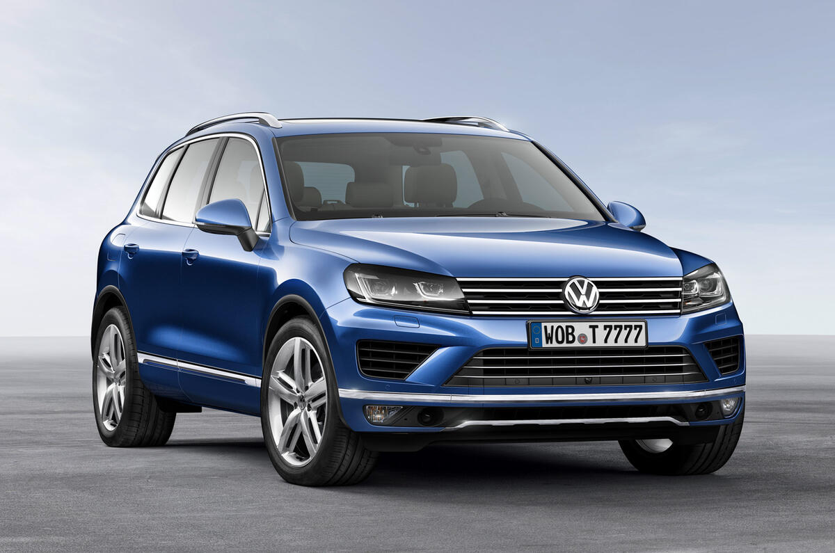 no title Volkswagen Touareg revisions focus on economy