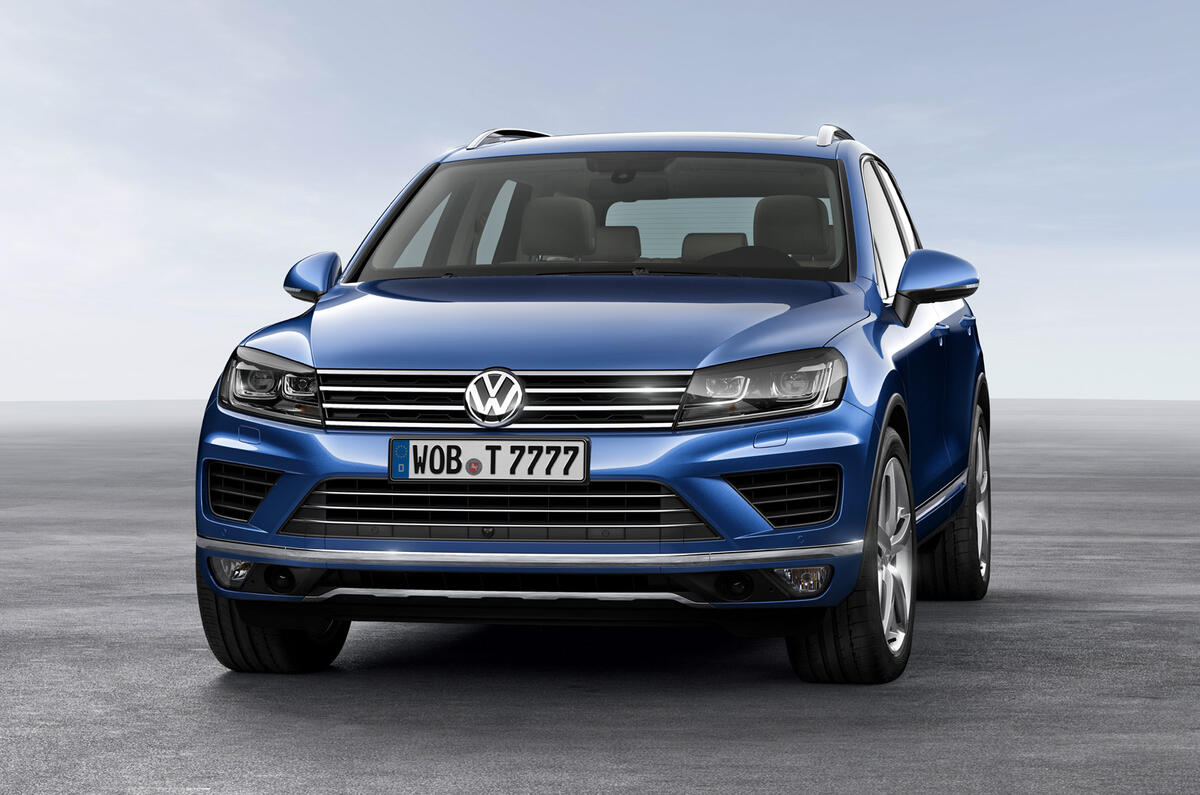 no title Volkswagen Touareg revisions focus on economy