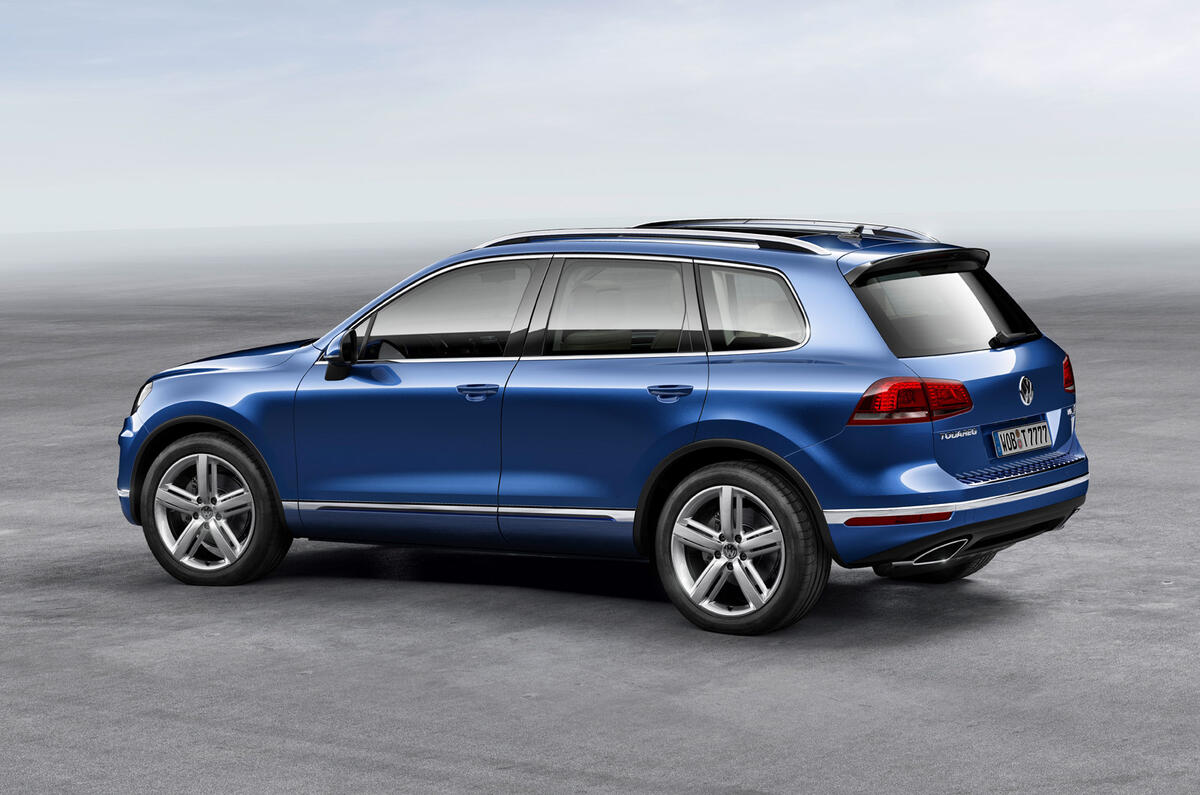 no title Volkswagen Touareg revisions focus on economy