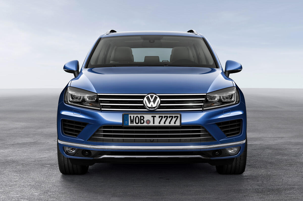 no title Volkswagen Touareg revisions focus on economy