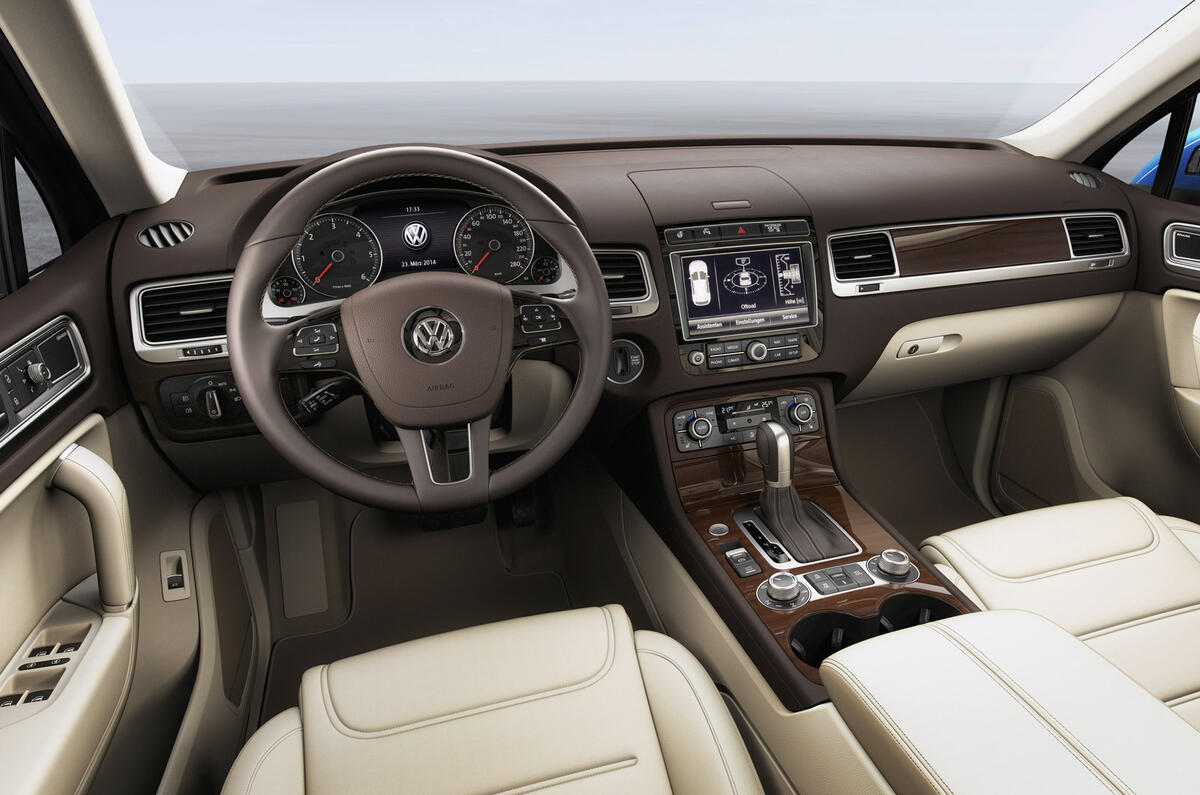 no title Volkswagen Touareg revisions focus on economy