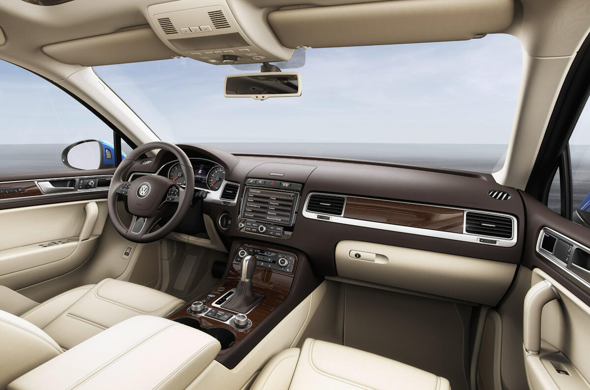 no title Volkswagen Touareg revisions focus on economy