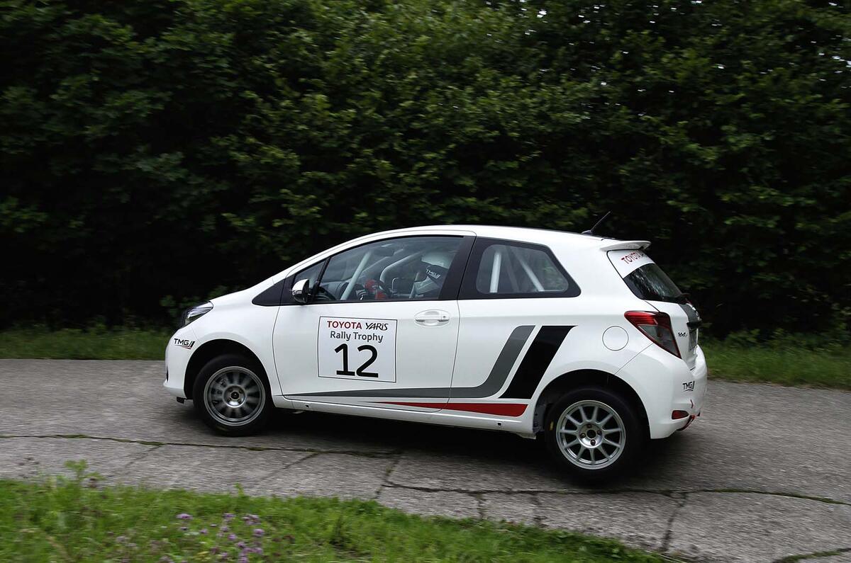 Toyota Yaris World Rally Car under construction