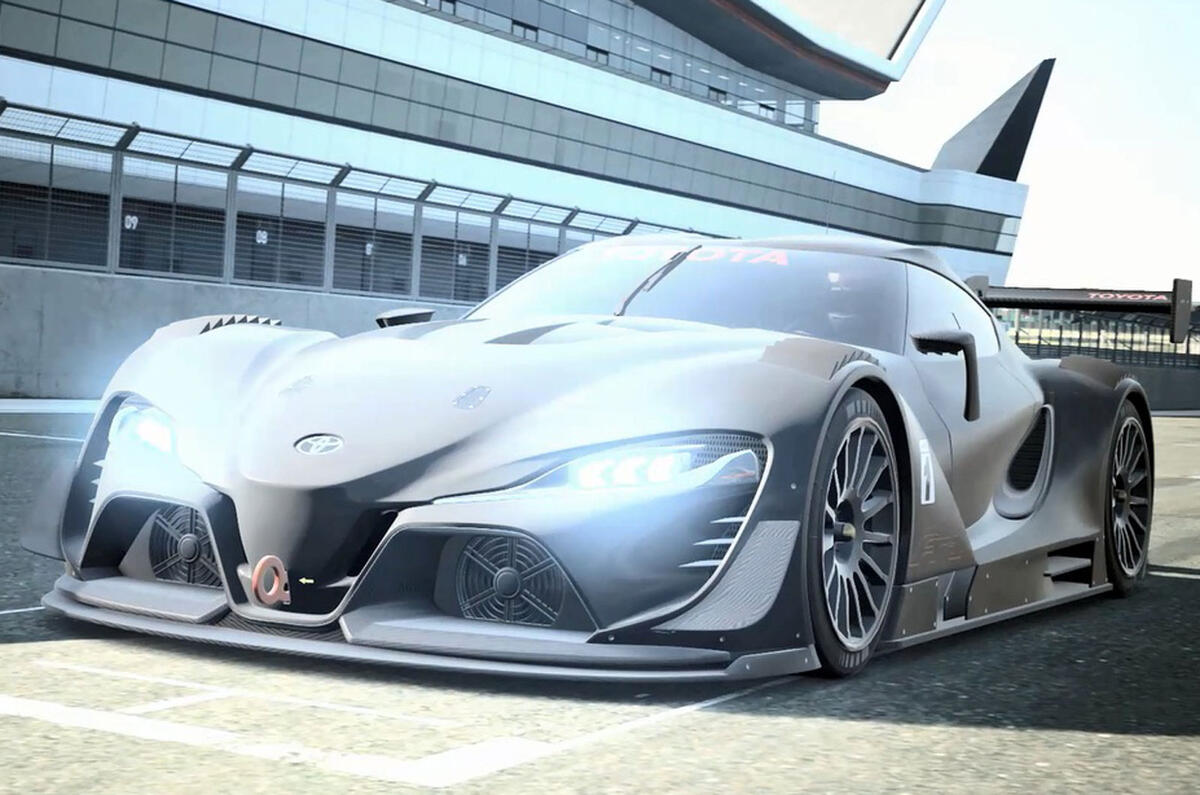 no title Toyota reveals new racing FT-1 Vision Gran Turismo concept - new pictures