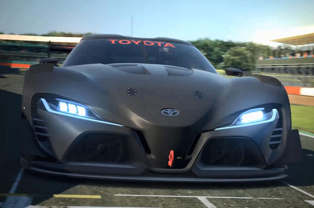 no title Toyota reveals new racing FT-1 Vision Gran Turismo concept - new pictures