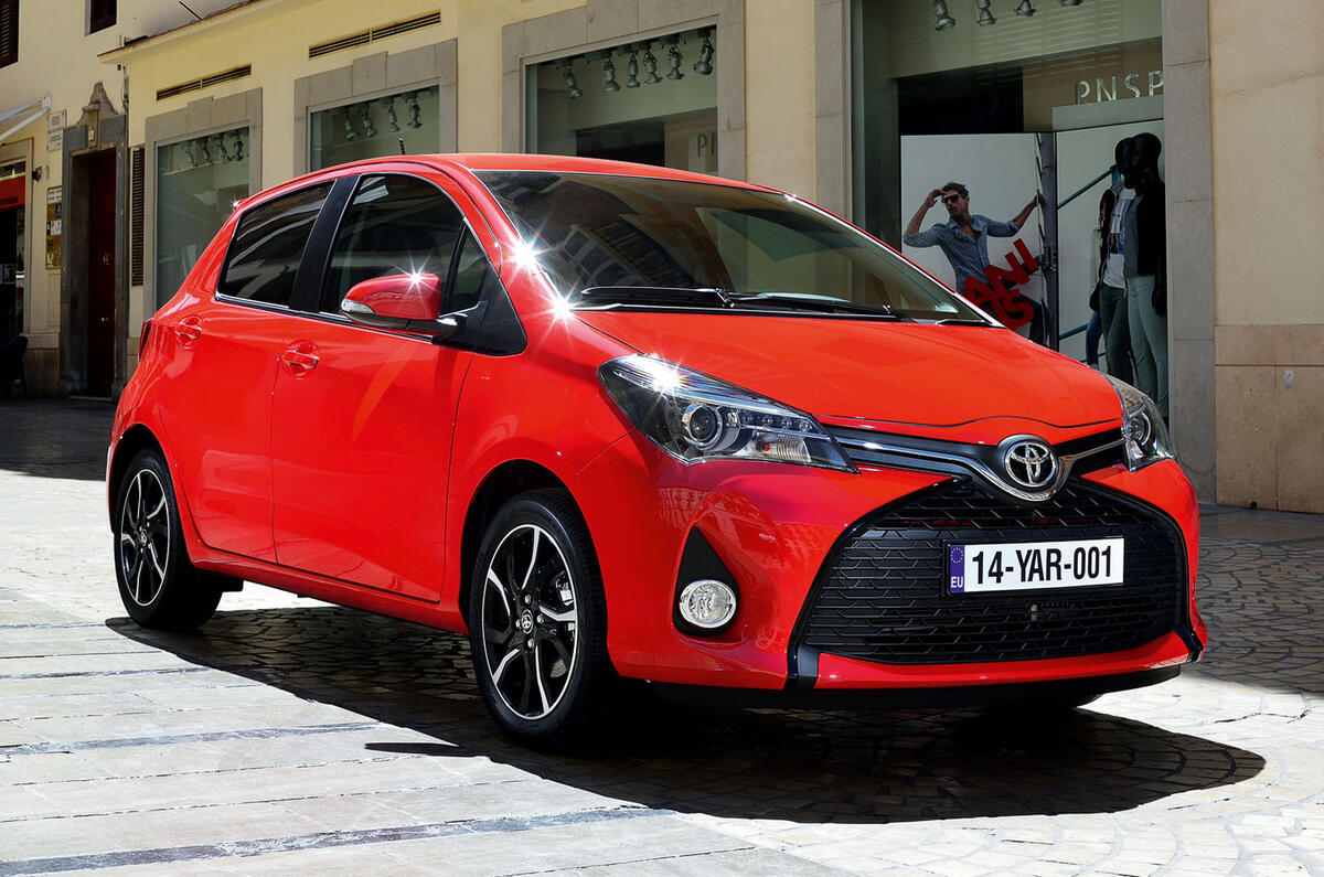 Facelifted Toyota Yaris now on sale