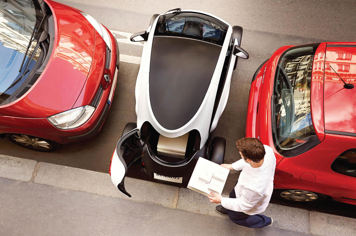 Renault Twizy Cargo launched