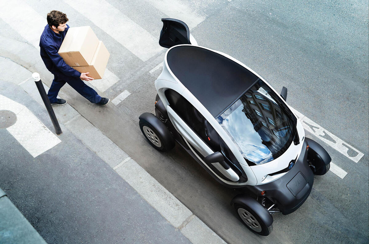 Renault Twizy Cargo launched