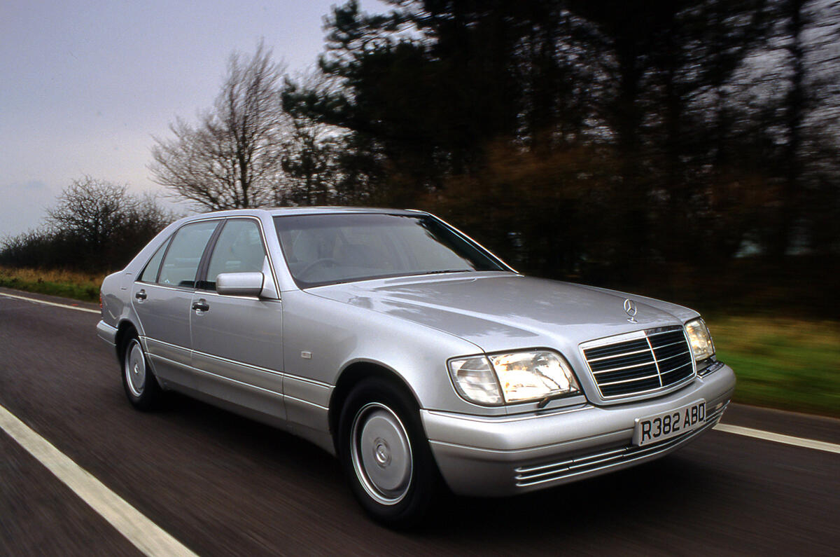no title History of the Mercedes S-class - picture special