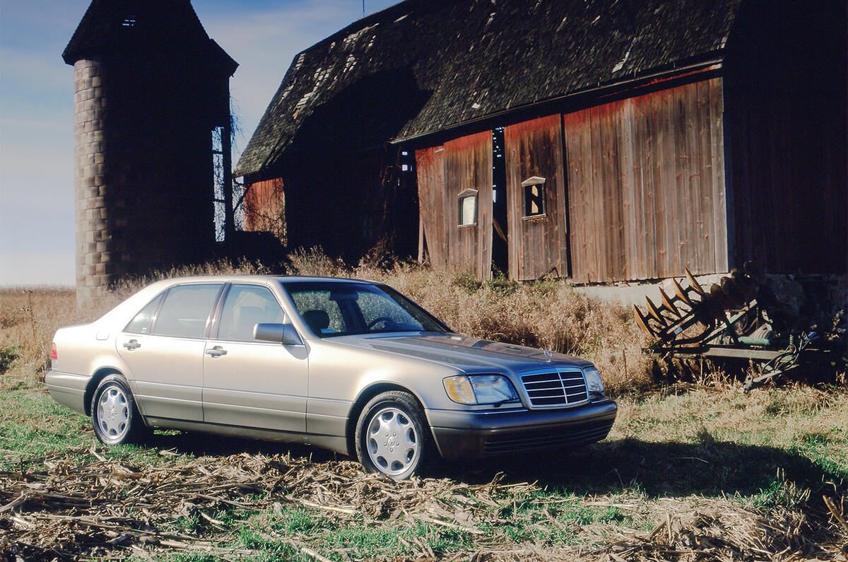 no title History of the Mercedes S-class - picture special