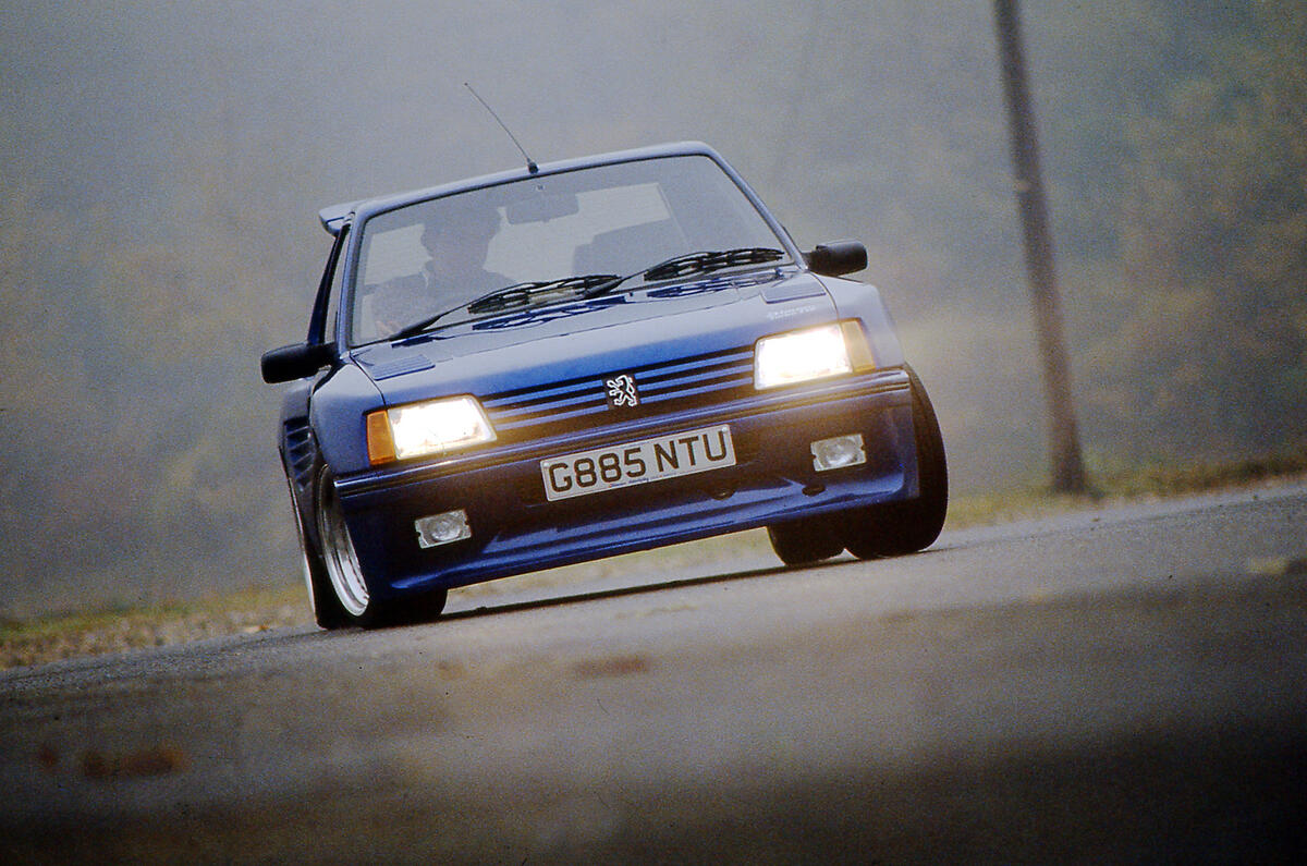 History of the Peugeot 205 GTi - picture special History of the Peugeot 205 GTi - picture special