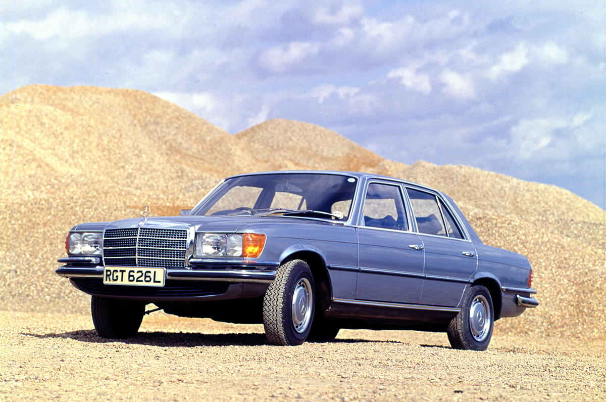 no title History of the Mercedes S-class - picture special