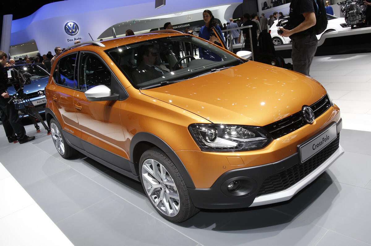 New Volkswagen CrossPolo shown in Geneva