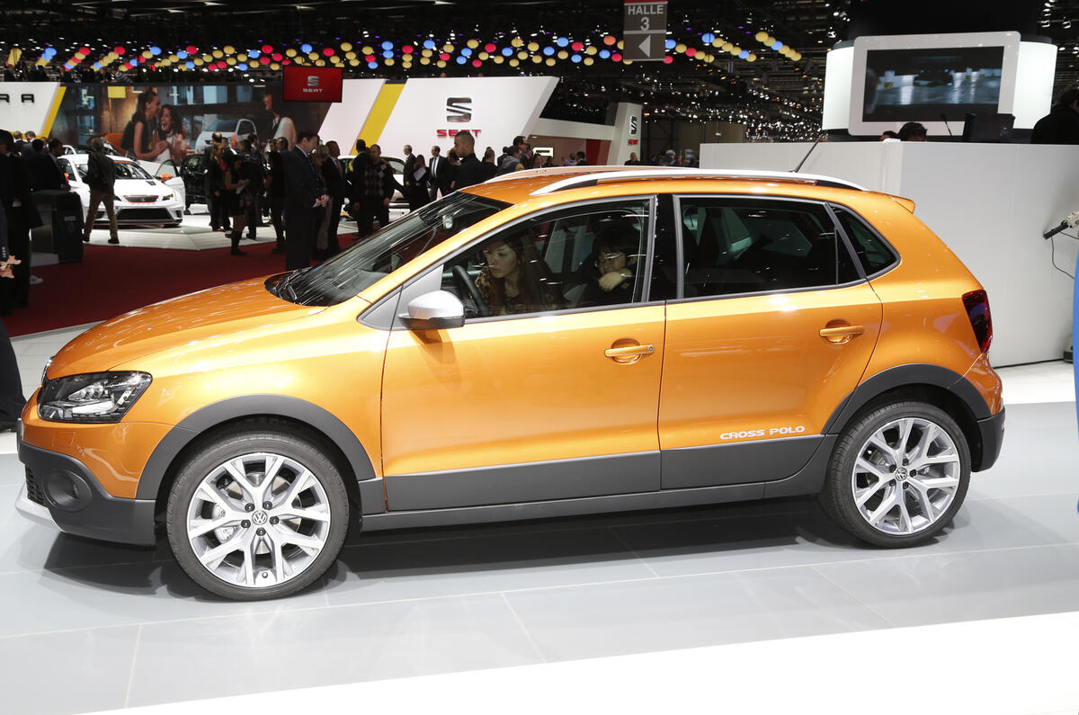 New Volkswagen CrossPolo shown in Geneva