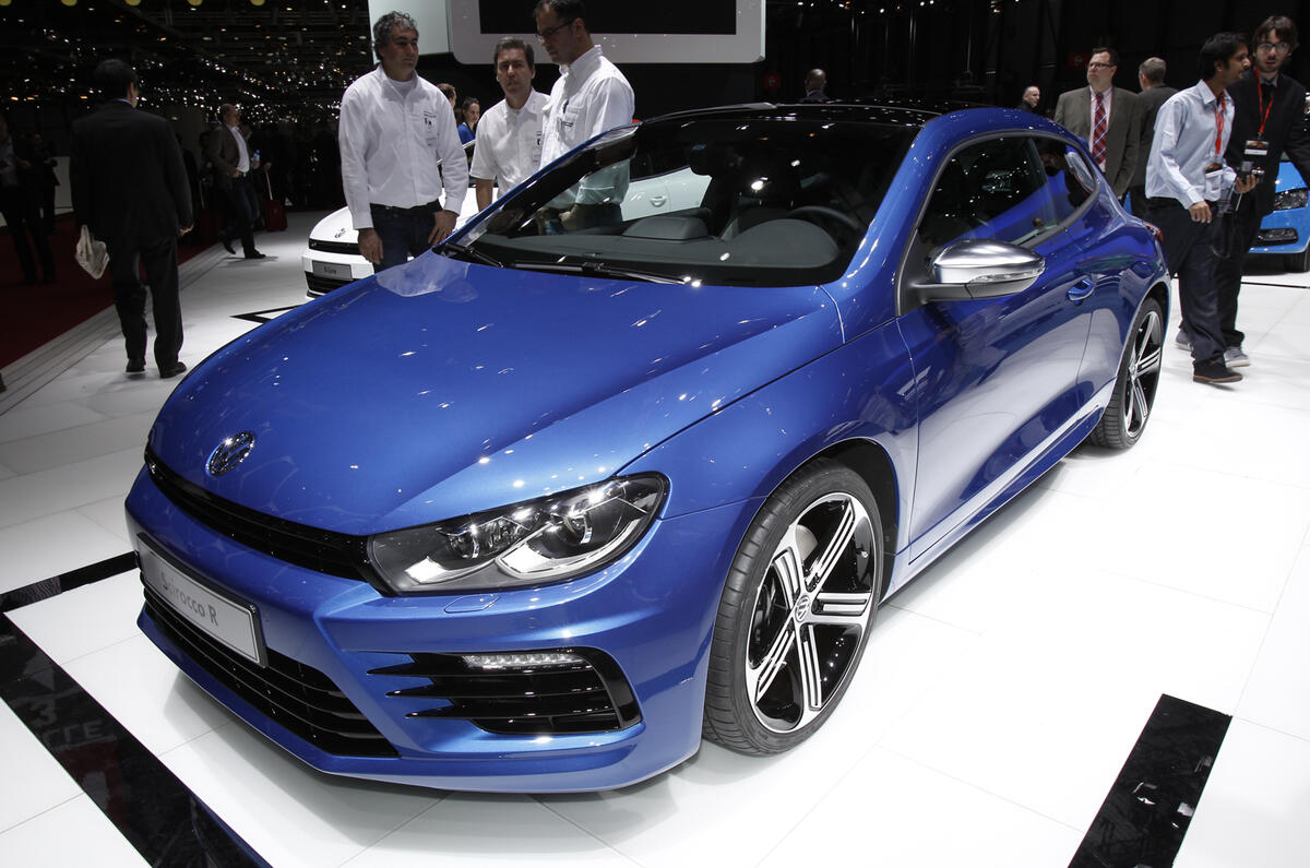 Facelifted Volkswagen Scirocco revealed