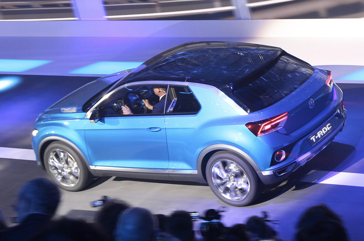 no title VW Golf-based T-Roc compact SUV to make production