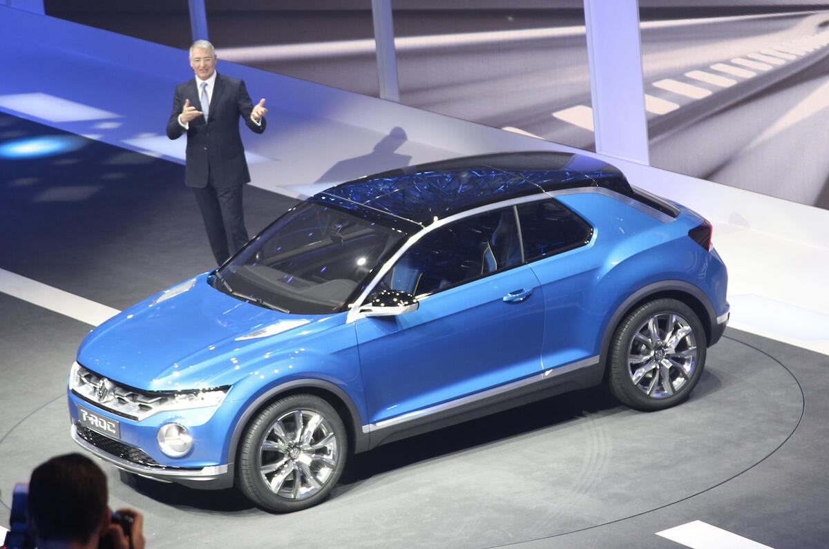 no title VW Golf-based T-Roc compact SUV to make production
