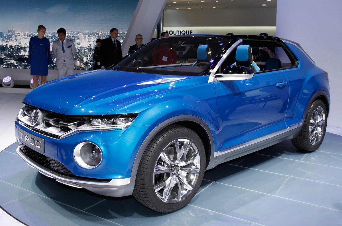 Volkswagen starts early testing on productionT-Roc SUV