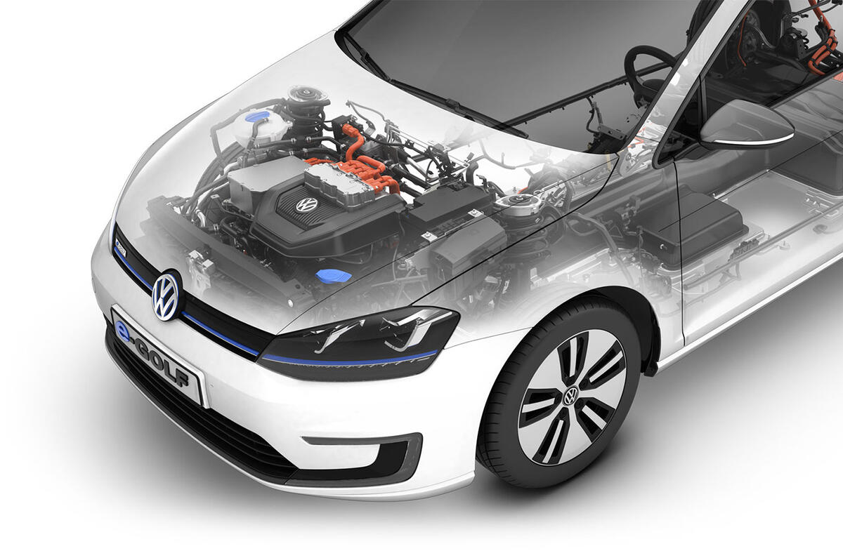 LA motor show 2013: Volkswagen e-Golf