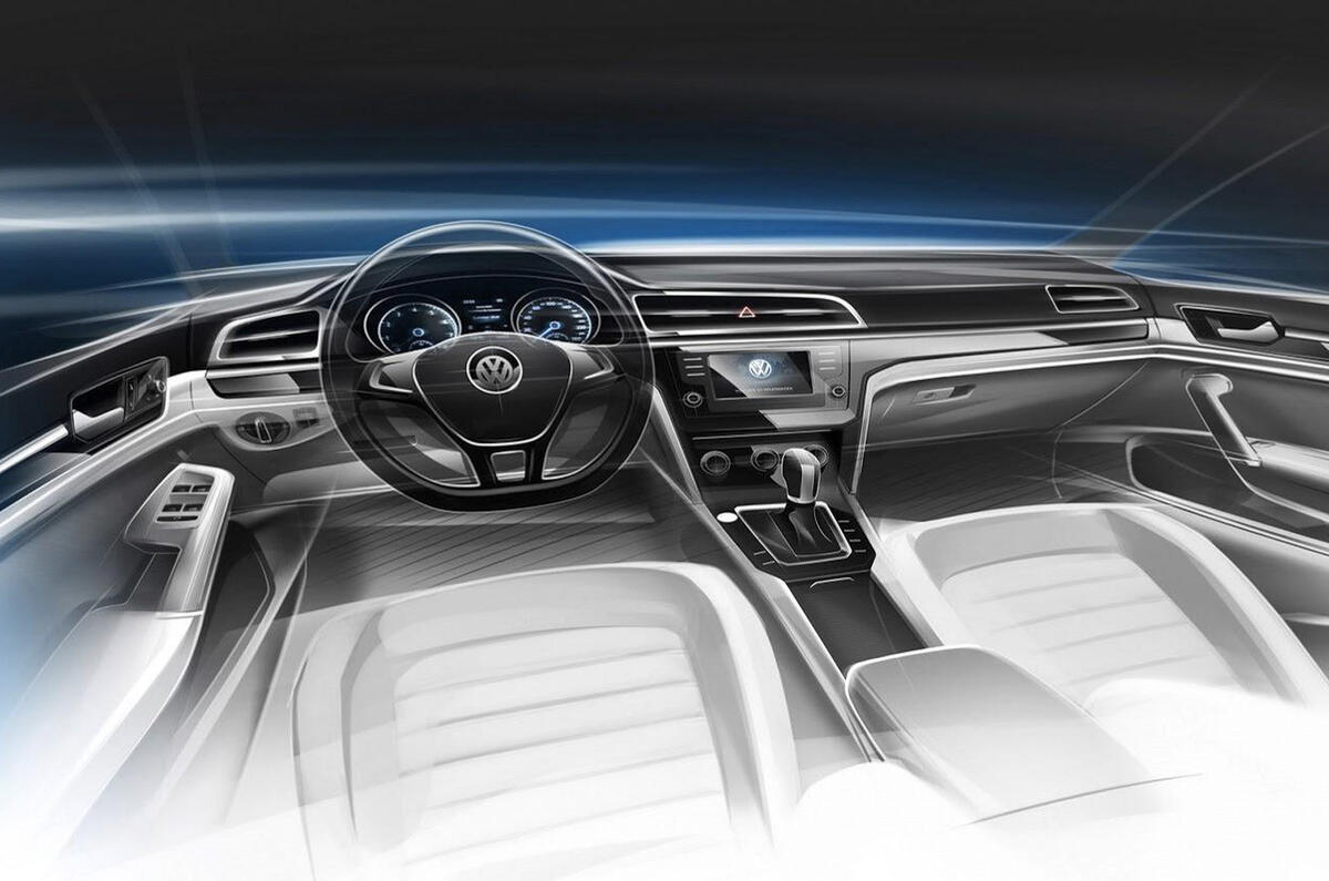 no title Volkswagen plans New Midsize Coupe Concept for Beijing