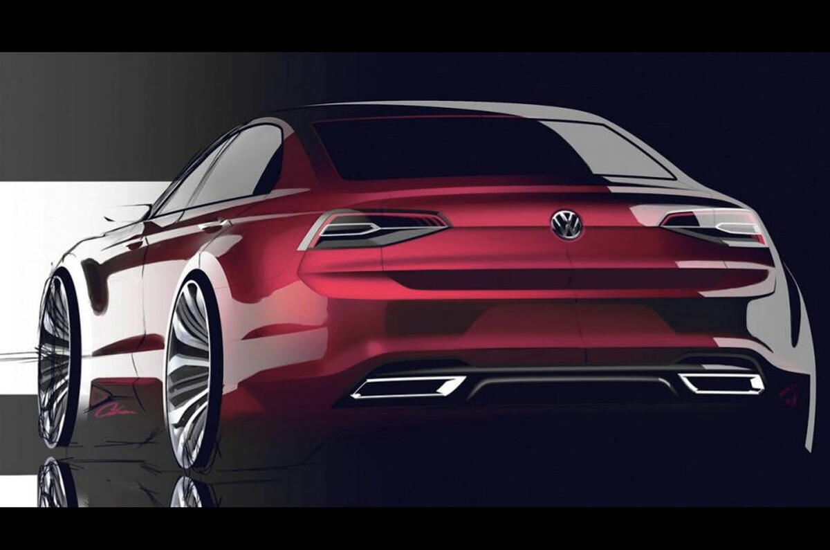 no title Volkswagen plans New Midsize Coupe Concept for Beijing