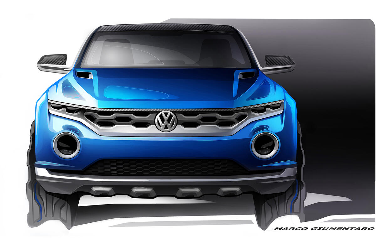 no title Volkswagen shows compact SUV plans with new T-Roc concept