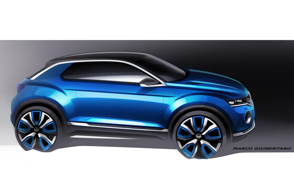 no title Volkswagen shows compact SUV plans with new T-Roc concept