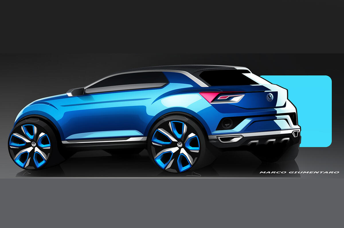no title Volkswagen shows compact SUV plans with new T-Roc concept