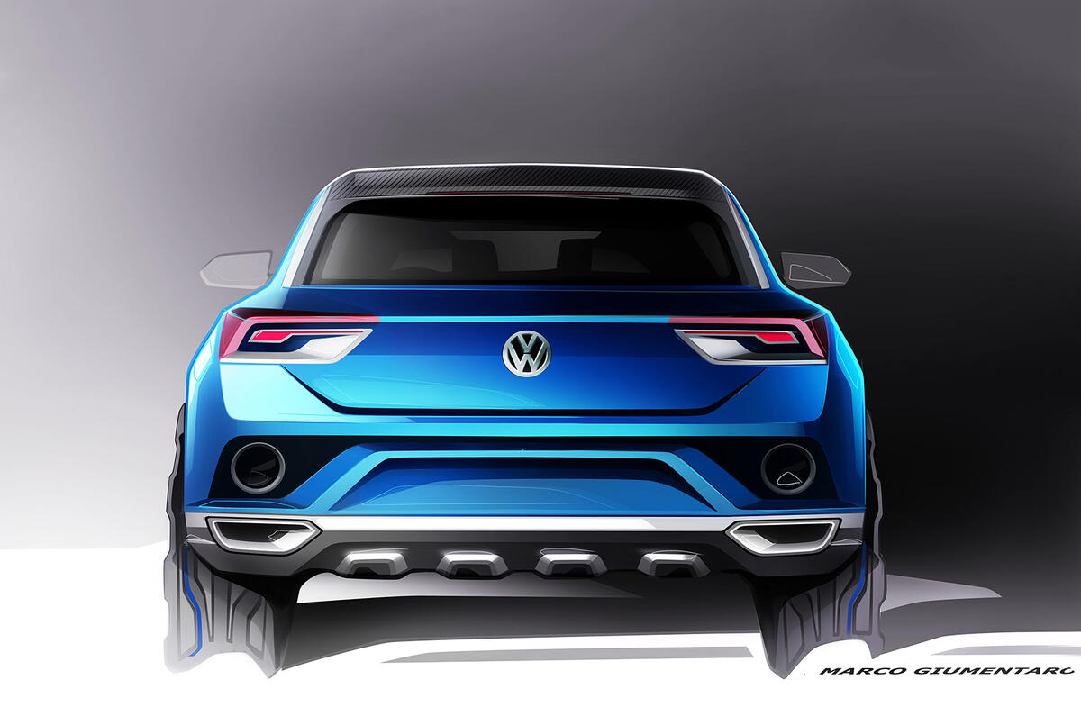 no title Volkswagen shows compact SUV plans with new T-Roc concept