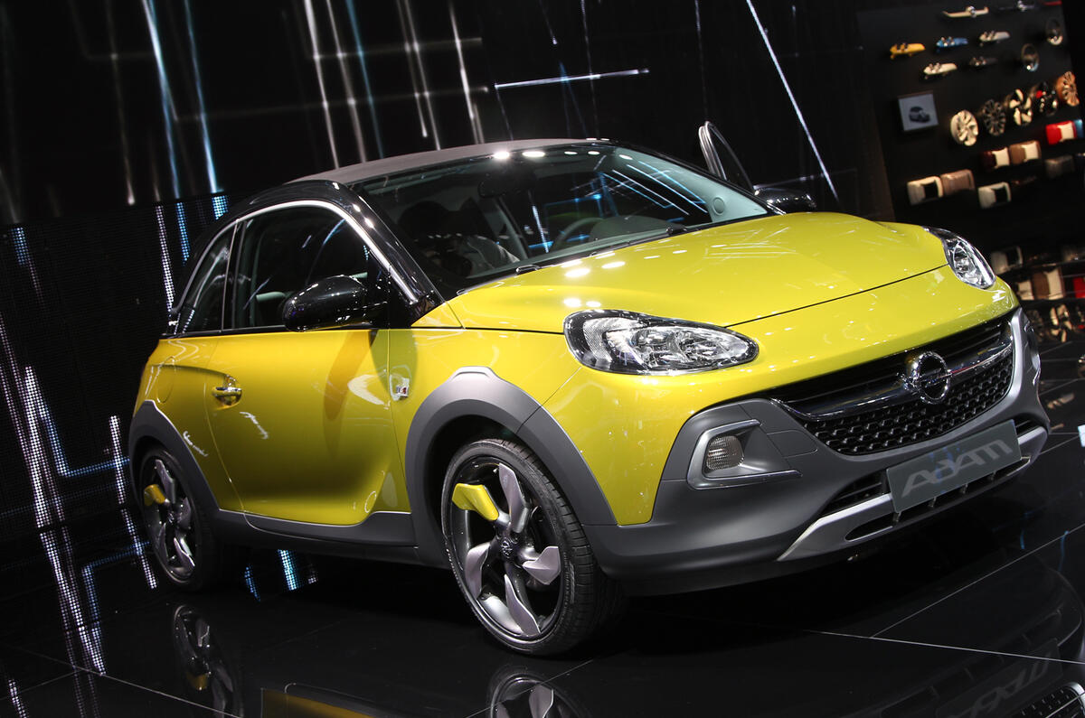 Vauxhall Adam Rocks crossover to launch this summer