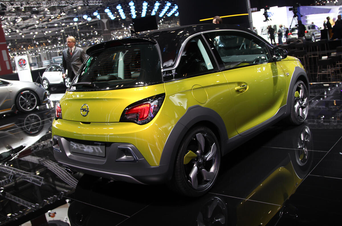Vauxhall Adam Rocks crossover to launch this summer