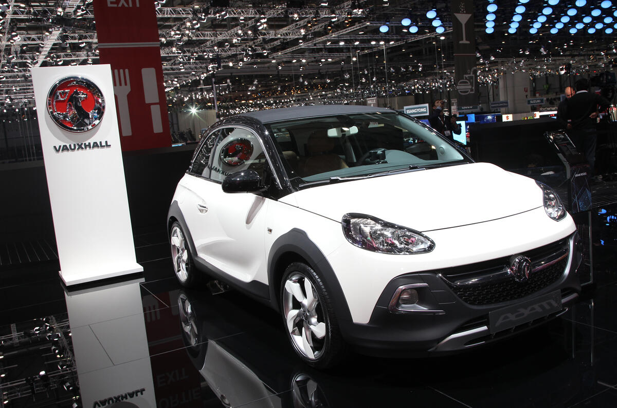 Vauxhall Adam Rocks crossover to launch this summer