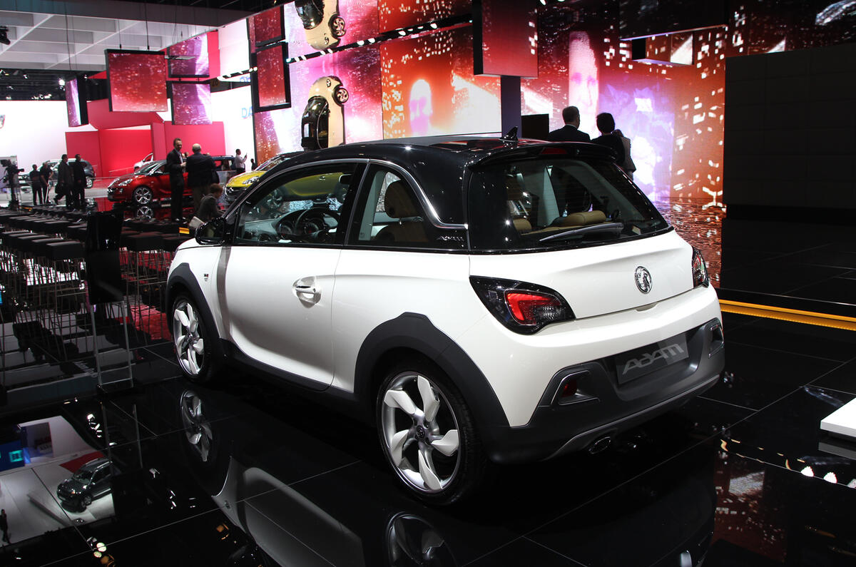 Vauxhall Adam Rocks crossover to launch this summer
